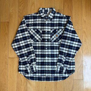 NEW Carhartt WIP Tarbell Check Flannel Shirt